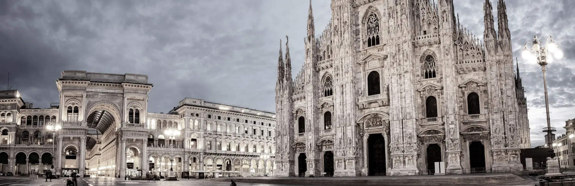 Il Duomo di Milano visto dall'alto